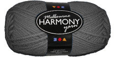 Melbourne Wool Yarn, L 92 M, Grau, 50 g/ 1 Knäuel [HOB-44701]