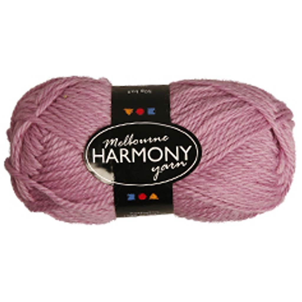Melbourne Wool Yarn, L 92 M, Rosa, 50 g/ 1 Knäuel [HOB-44713]