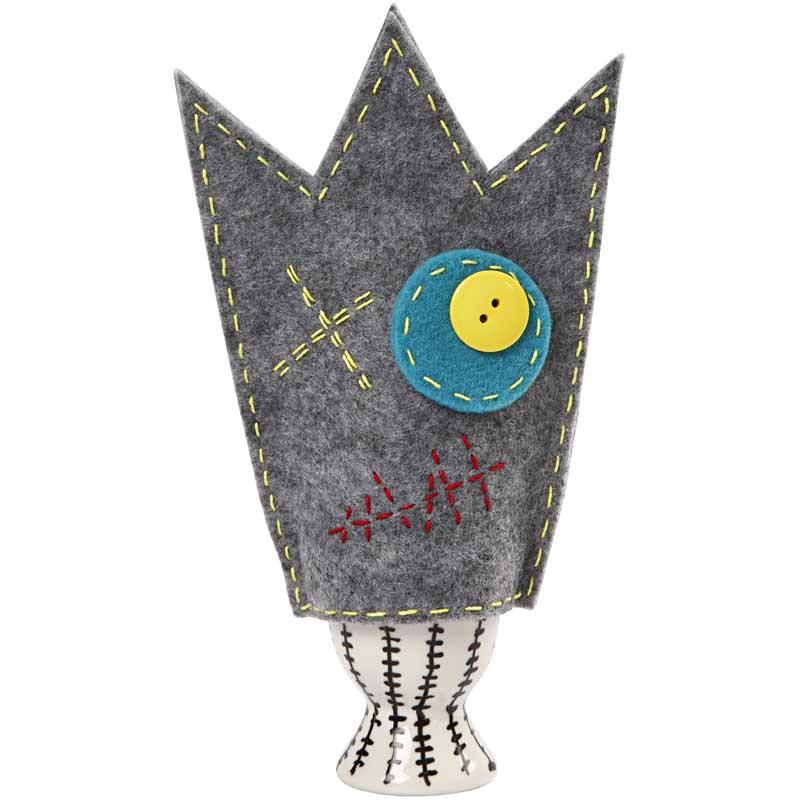 Bastelfilz, Blatt 42x60 cm, Dicke 3 mm, Sortierte Farben, 12 Bl. sort./ 1 Pck [HOB-45230]