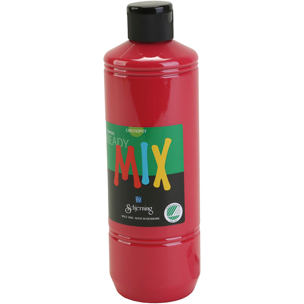 Greenspot Ready Mix, matt, primary red, 500 ml/ 1 bottle