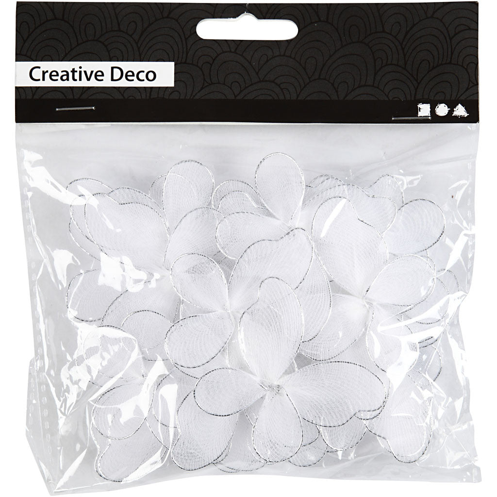 Engelflügel, Größe 5,5x4,5 cm, 30 Stk/ 1 Pck [HOB-48257]