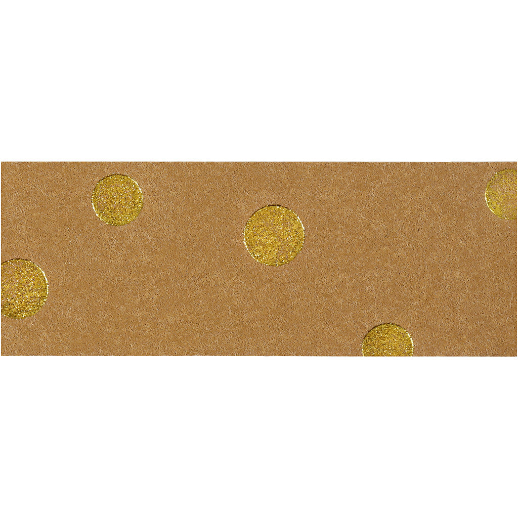 Lederpapierstreifen / Flechtstreifen, B 15 mm, Dicke 0,55 mm, Hellbraun, 9.50 m/ 1 Rolle [HOB-498956]