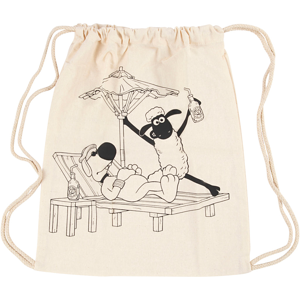 Kordelrucksack, Größe 37x40 cm, 1 Stk [HOB-499654]