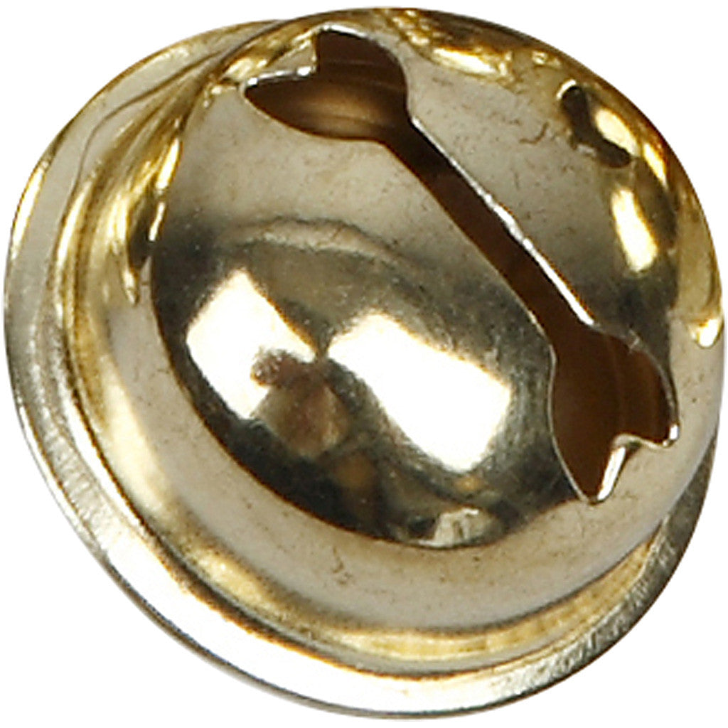 Schellen, D 13+15+17 mm, Gold, 220 sort./ 1 Pck [HOB-500121]