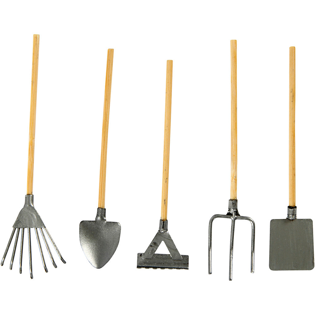 Garden Tools, L: 11 cm, 5 pc