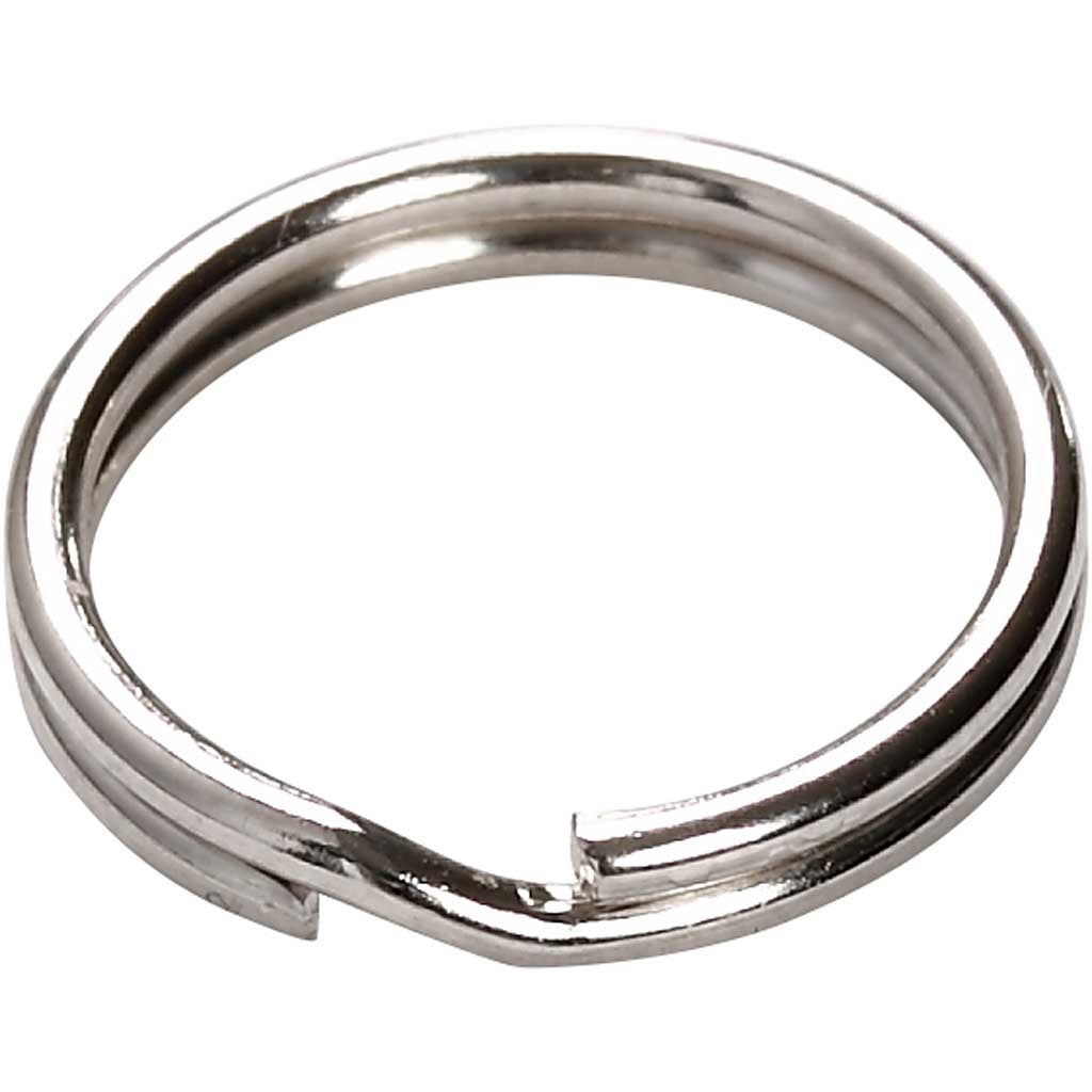 Schlüsselringe, D 15 mm, 100 Stk/ 1 Pck [HOB-51245]