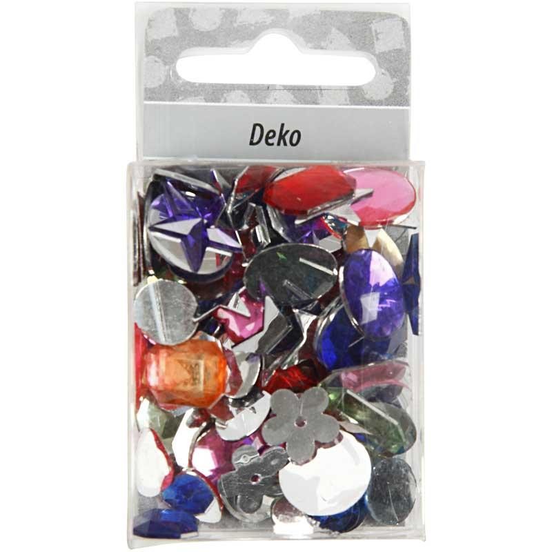 Strasssteine, Größe 10-15 mm, 15 g/ 1 Pck [HOB-522881]