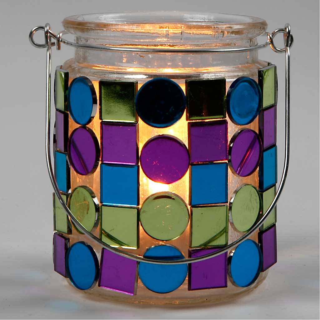 Spiegelmosaik, Größe 15 mm, Dicke 2 mm, 300 Stk/ 1 Pck [HOB-52300]