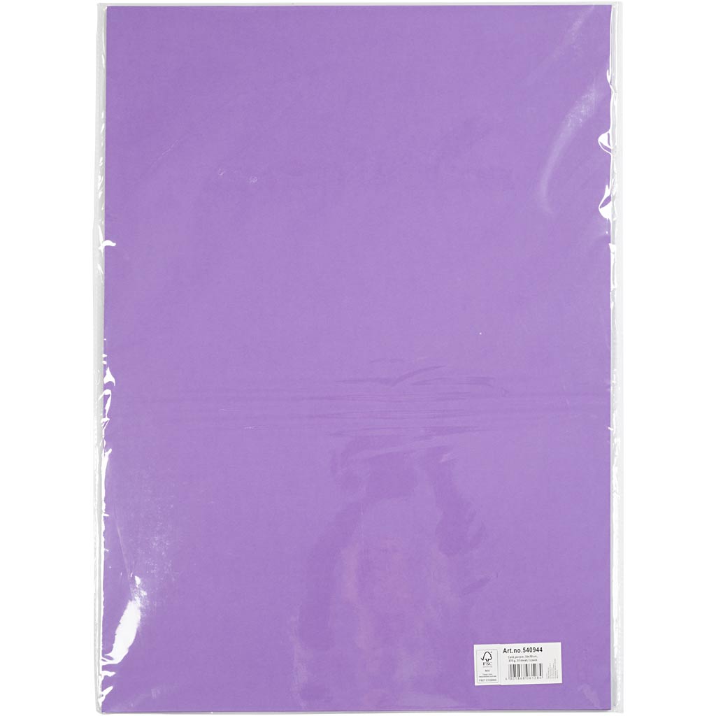 Karton, Blatt 50x70 cm, 270 g, Flieder, 10 Bl./ 1 Pck [HOB-540944]