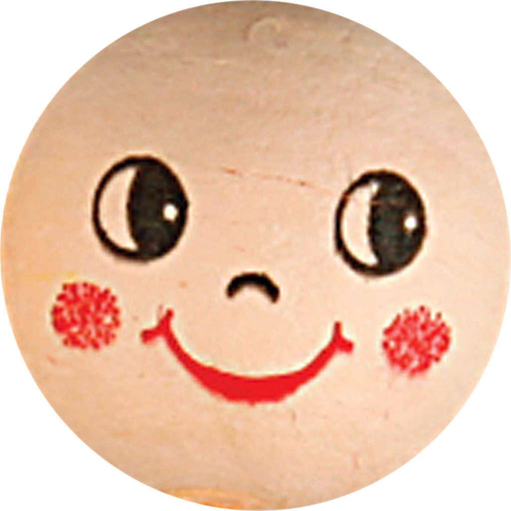 Heads, dia. 22 mm, light beige, 10 pc