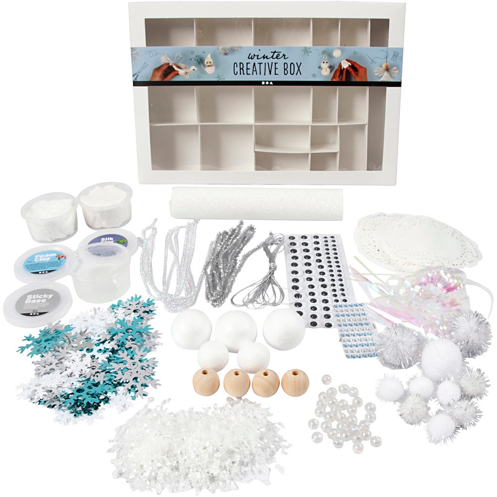 Kreativ Mix, Winter, 1 Set [HOB-54450]