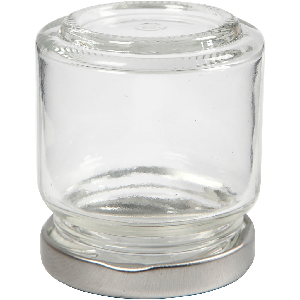 Aufbewahrungsglas 6.5x5.7cm - Transparent (12Stck./100 ml) [HOB55907]