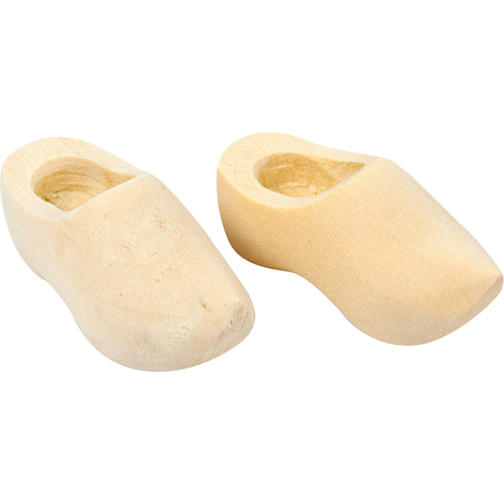 Dutch Wooden Clogs, L: 40 mm, 2 pair