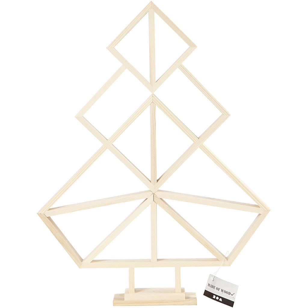 Weihnachtsbaum, H 40 cm, B 31 cm, 1 Stk [HOB-56198]