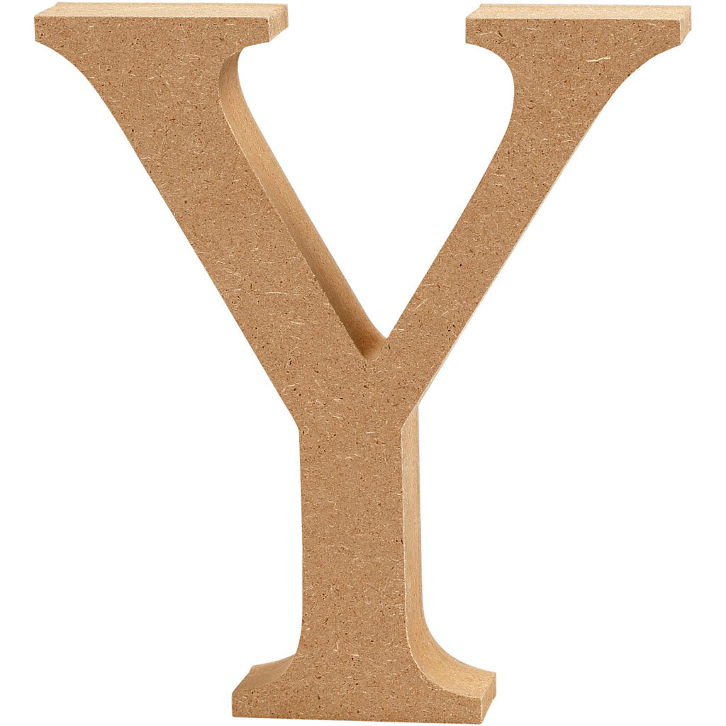 Letter, Y, H: 8 cm, thickness 1,5 cm