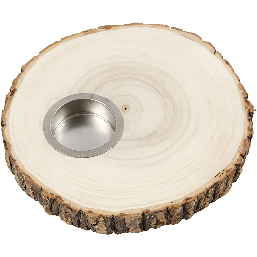 Teelichthalter, D 14-16 cm, Dicke 19 mm, 1 Stk [HOB-56563]