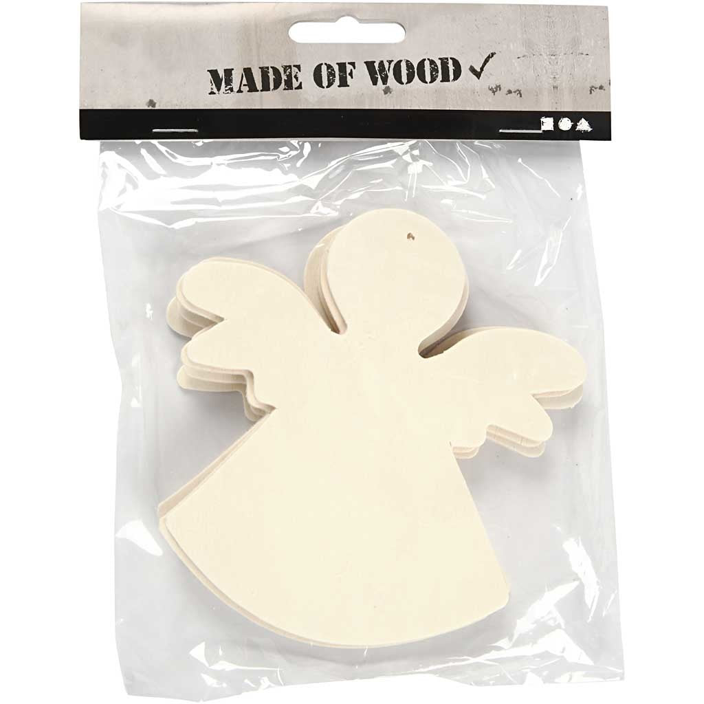 Engel, Größe 12x11 cm, 6 Stk/ 1 Pck [HOB-566310]