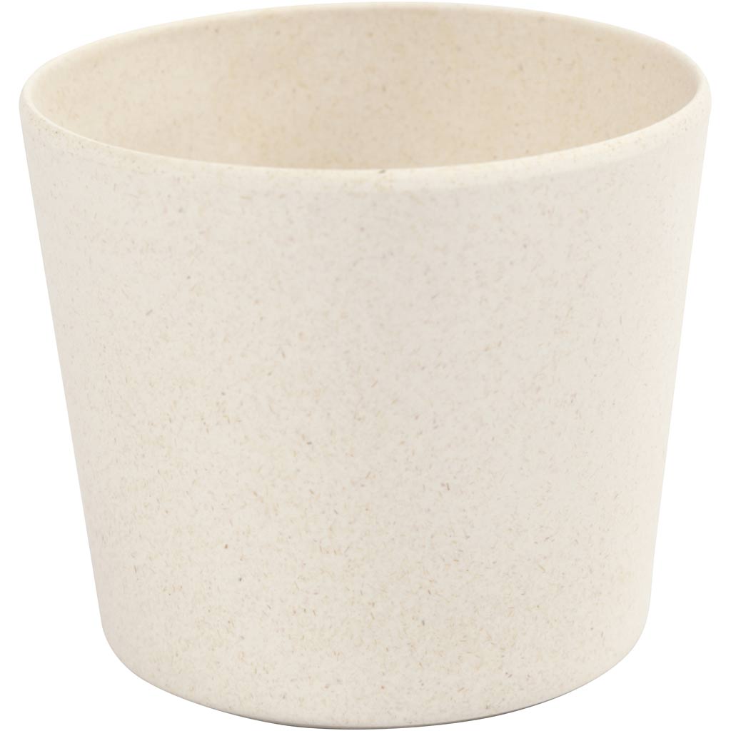 Blumentopf, H 6,5 cm, D 7 cm, 1 Stk [HOB-56882]