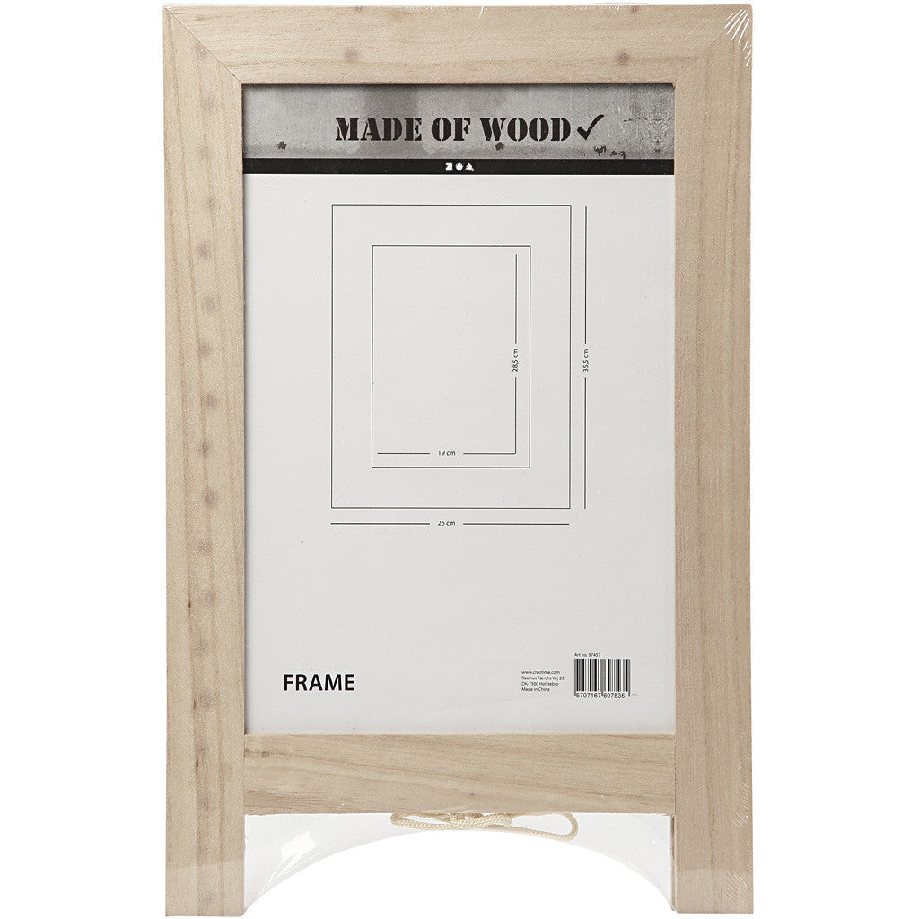 Aufsteller, H 40 cm, B 26 cm, 1 Stk [HOB-57457]