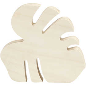 Monstera-Blatt, H 19 cm, B 20 cm, 1 Stk [HOB-57908]