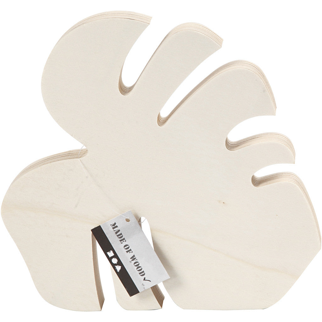 Monstera-Blatt, H 19 cm, B 20 cm, 1 Stk [HOB-57908]