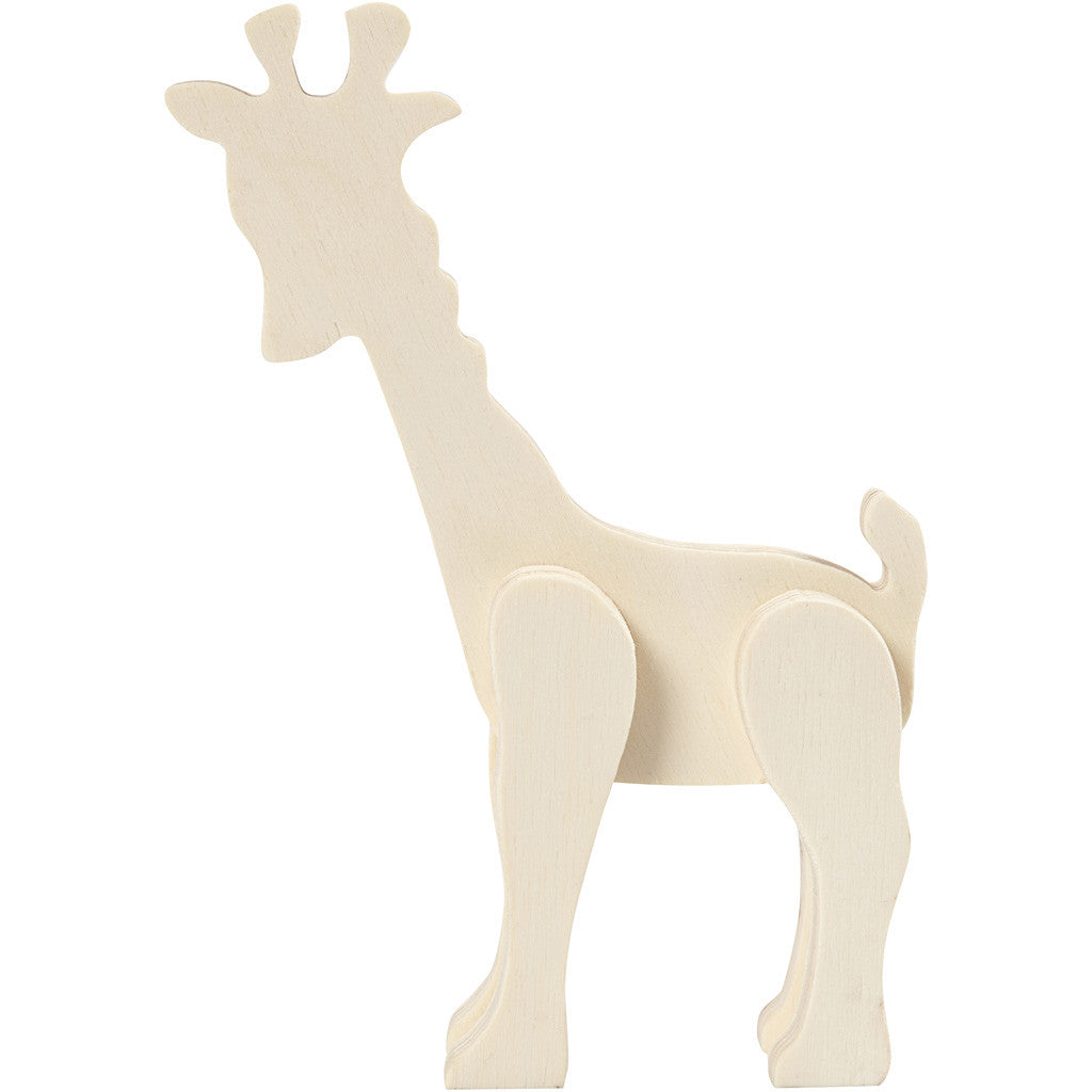 Tierfigur, Giraffe, H 19 cm, B 14 cm, 1 Stk [HOB-57915]