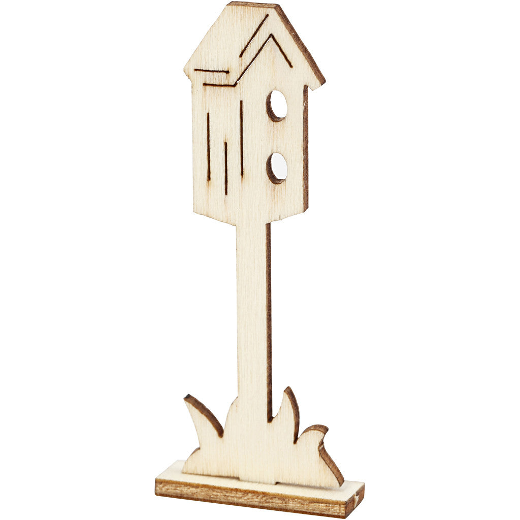 Zusammensteckbare Holzfiguren, L 15,5 cm, B 17 cm, Dicke 3 mm, 1 Pck [HOB-57941]