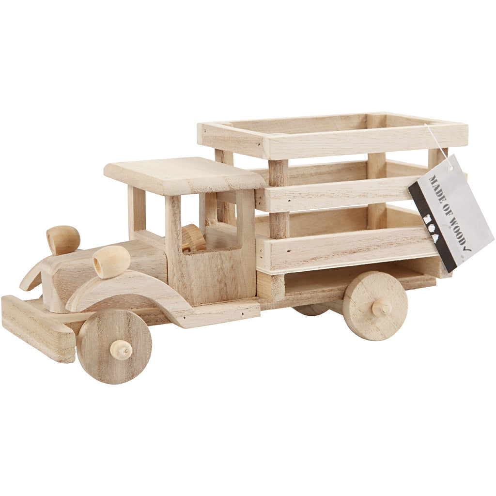 Lastwagen, H 11 cm, L 22 cm, B 7,5 cm, 1 Stk [HOB-57947]