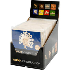 3D-Figur zum Zusammensetzen, Größe 9-25 cm, 8x6 Stk/ 1 Pck [HOB-58050]