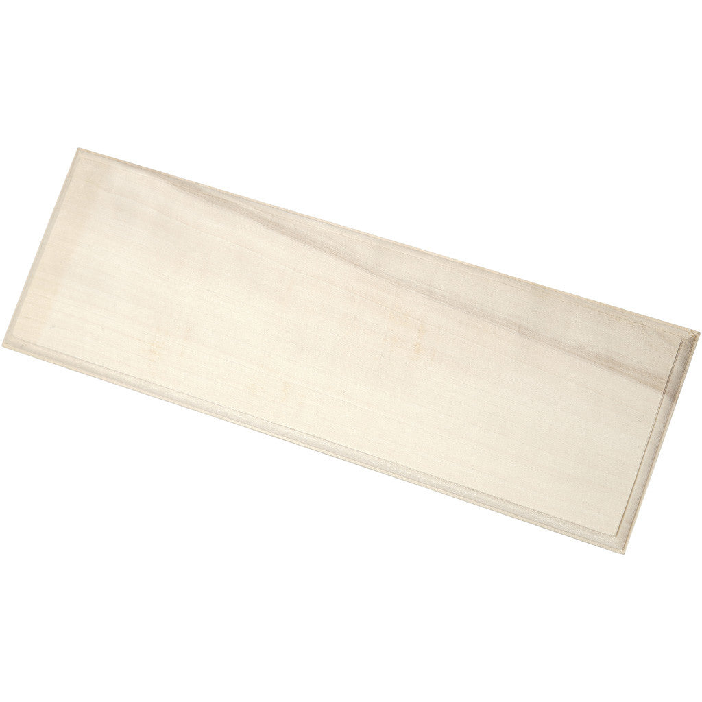 Holzschild, Größe 10x30 cm, Dicke 1 cm, 1 Stk [HOB-59224]