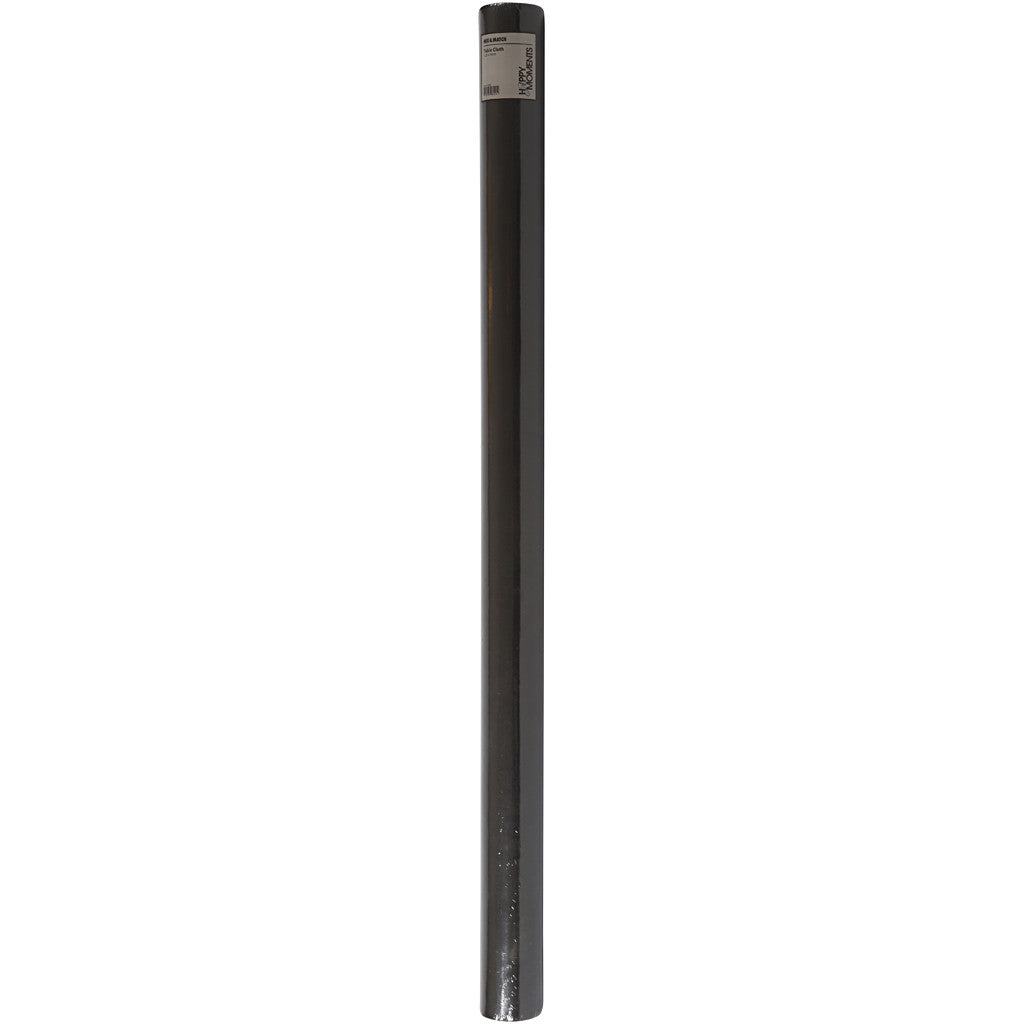 Tischtuch aus Stoffimitat, B 125 cm, 70 g, Schwarz, 10 m/ 1 Rolle [HOB-594002]