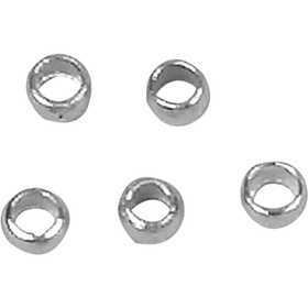 Quetschperlen, D 2 mm, Silber, 1000 Stk/ 1 Pck [HOB-60104]