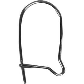 Ohrhaken, L 15 mm, Versilbert, 200 Stk/ 1 Pck [HOB-603061]