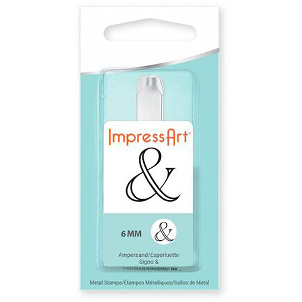 Prägestempel, &-Zeichen, L 65 mm, Größe 6 mm, 1 Stk [HOB-67575]