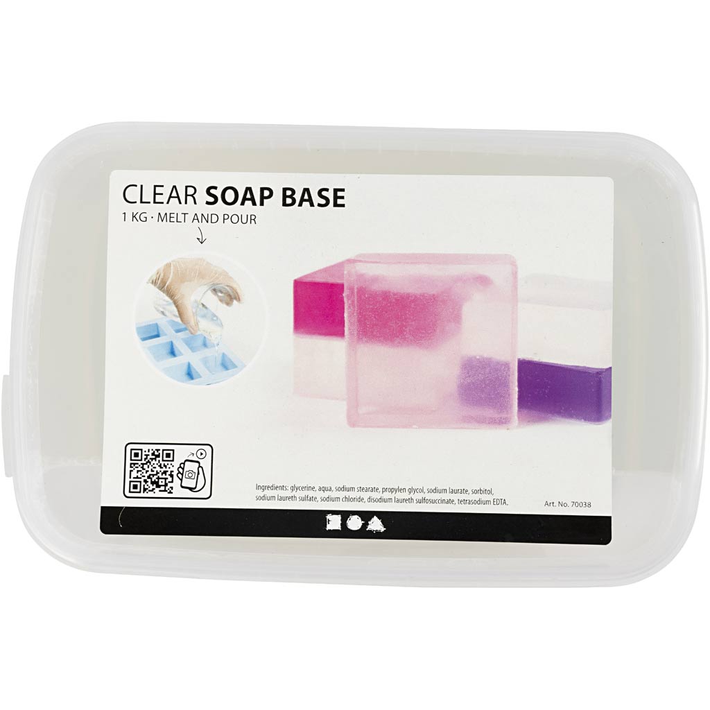 Transparente Seifenbasis, Transparent, 1 kg [HOB-70038]