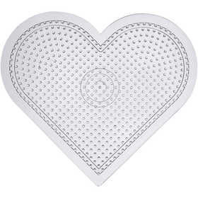 Steckplatte, Größe 15 cm, medium, Transparent, 10 Stk/ 1 Pck [HOB-753031]