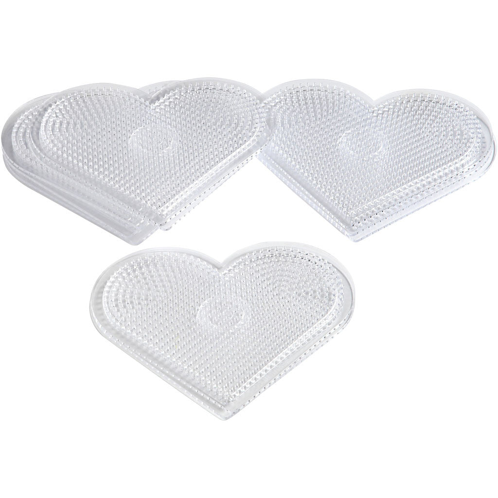 Steckplatte, Größe 15 cm, medium, Transparent, 10 Stk/ 1 Pck [HOB-753031]