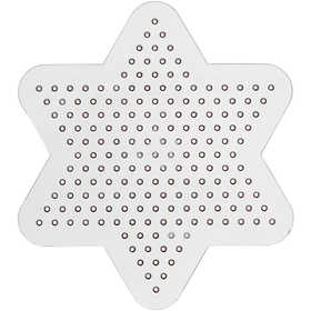 Steckplatte, Kleiner Stern, D 10 cm, medium, 10 Stk/ 1 Pck [HOB-753061]
