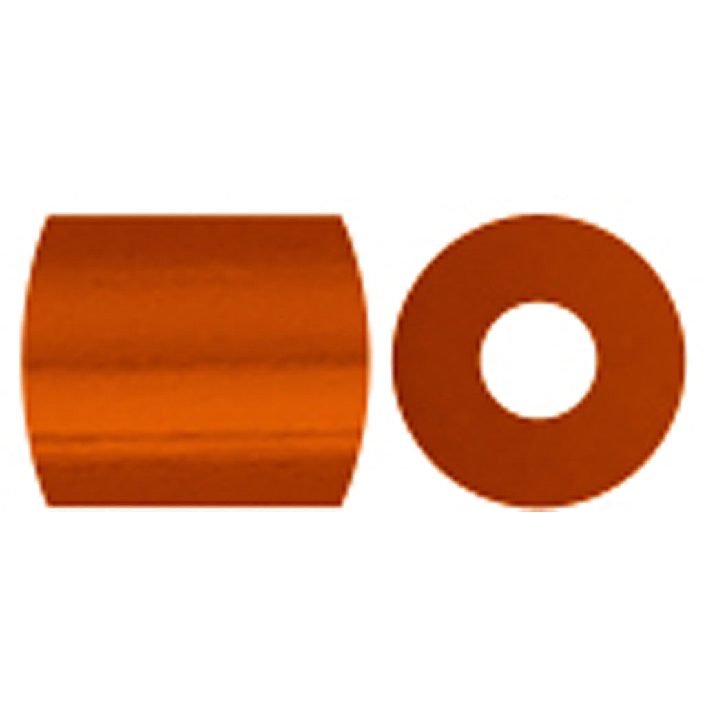 Fotoperlen, Größe 5x5 mm, Lochgröße 2,5 mm, medium, Rotbraun (5), 6000 Stk/ 1 Pck [HOB-75505]