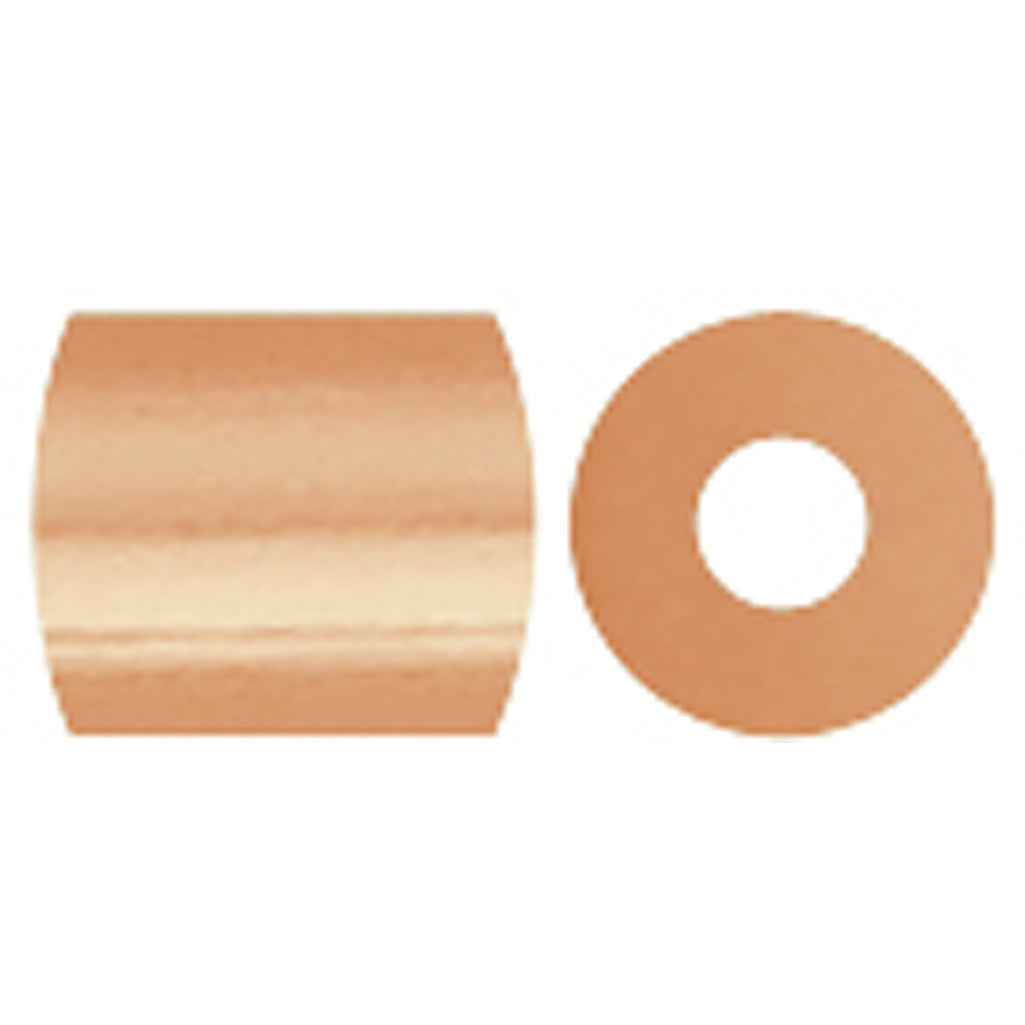 Fotoperlen, Größe 5x5 mm, Lochgröße 2,5 mm, medium, Hellbeige (7), 1100 Stk/ 1 Pck [HOB-755070]