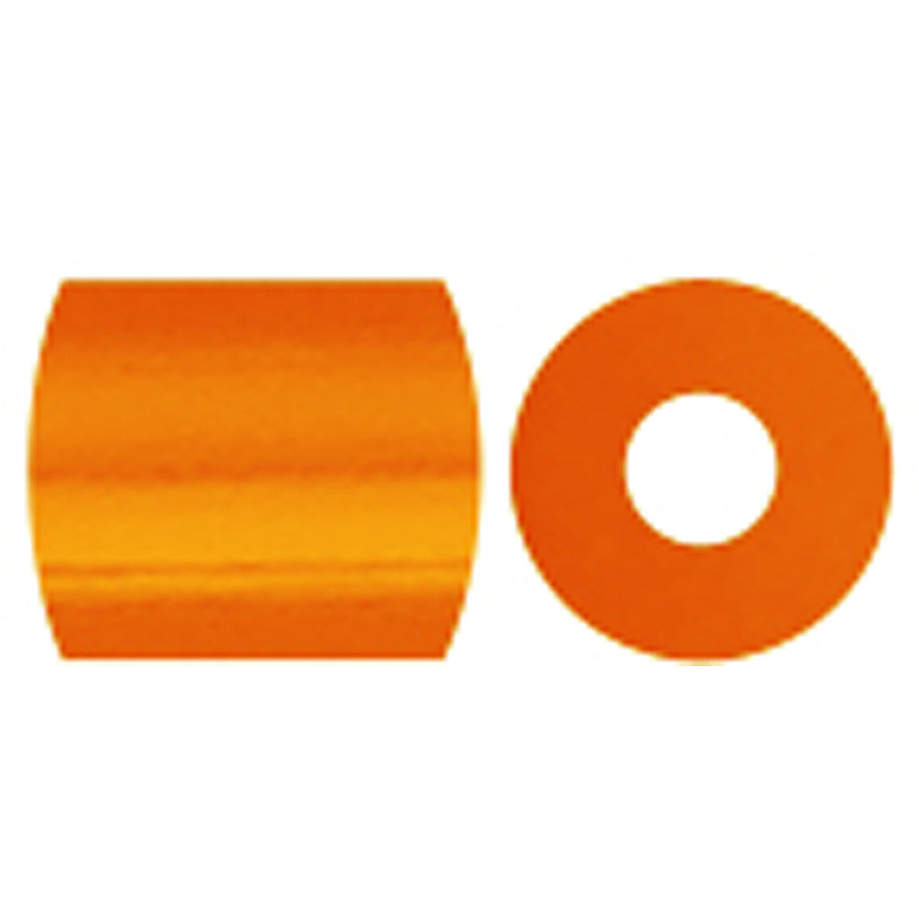 Fotoperlen, Größe 5x5 mm, Lochgröße 2,5 mm, medium, Orange (13), 1100 Stk/ 1 Pck [HOB-755130]