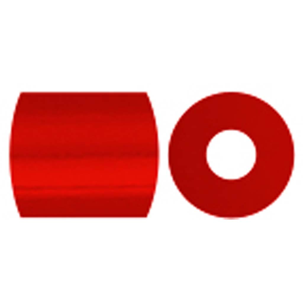 Fotoperlen, Größe 5x5 mm, Lochgröße 2,5 mm, medium, Rot(19), 1100 Stk/ 1 Pck [HOB-755190]