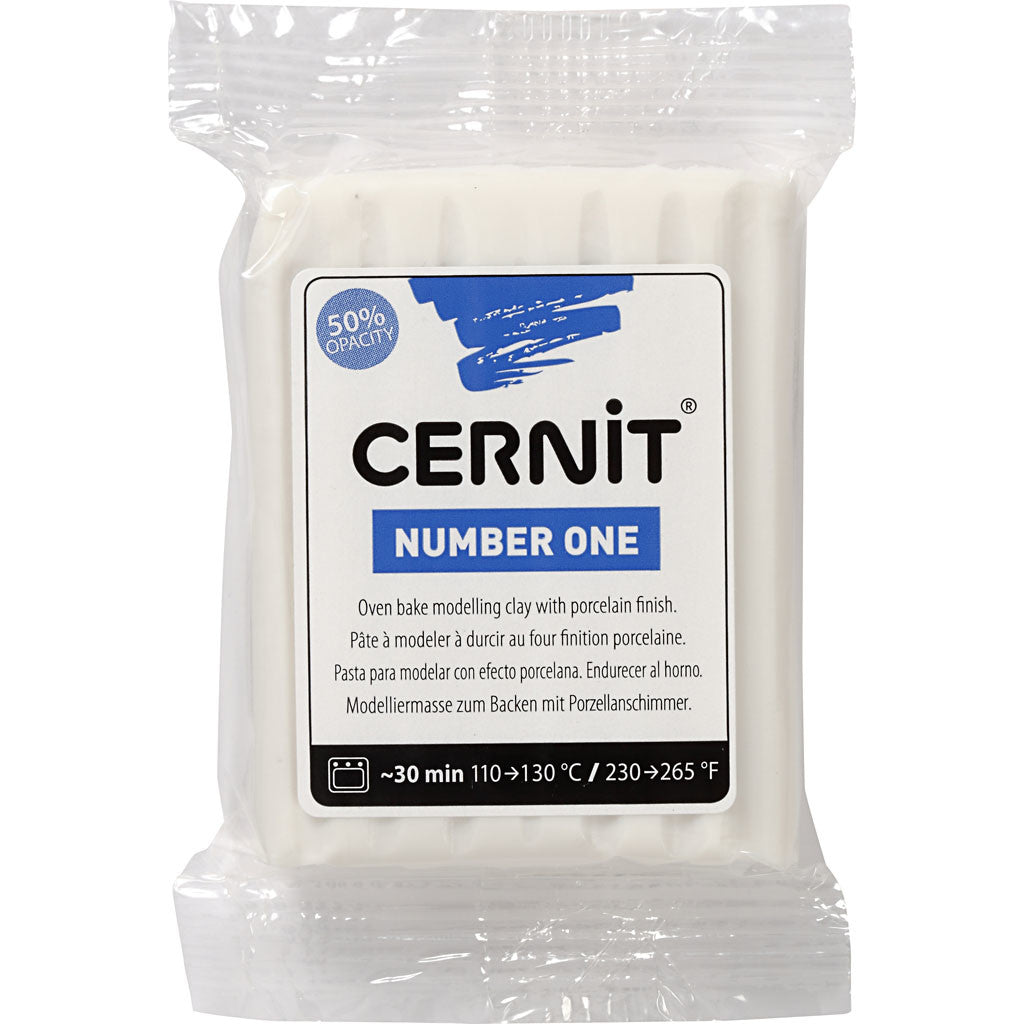 Cernit, Porzellanweiß (010), 56 g/ 1 Pck [HOB-78006]