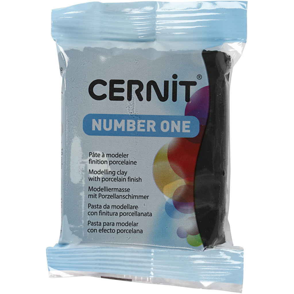 Cernit, Schwarz (100), 56 g/ 1 Pck [HOB-78025]