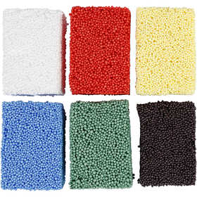 Soft Foam, Standard-Farben, 6x10 g/ 1 Pck [HOB-78058]