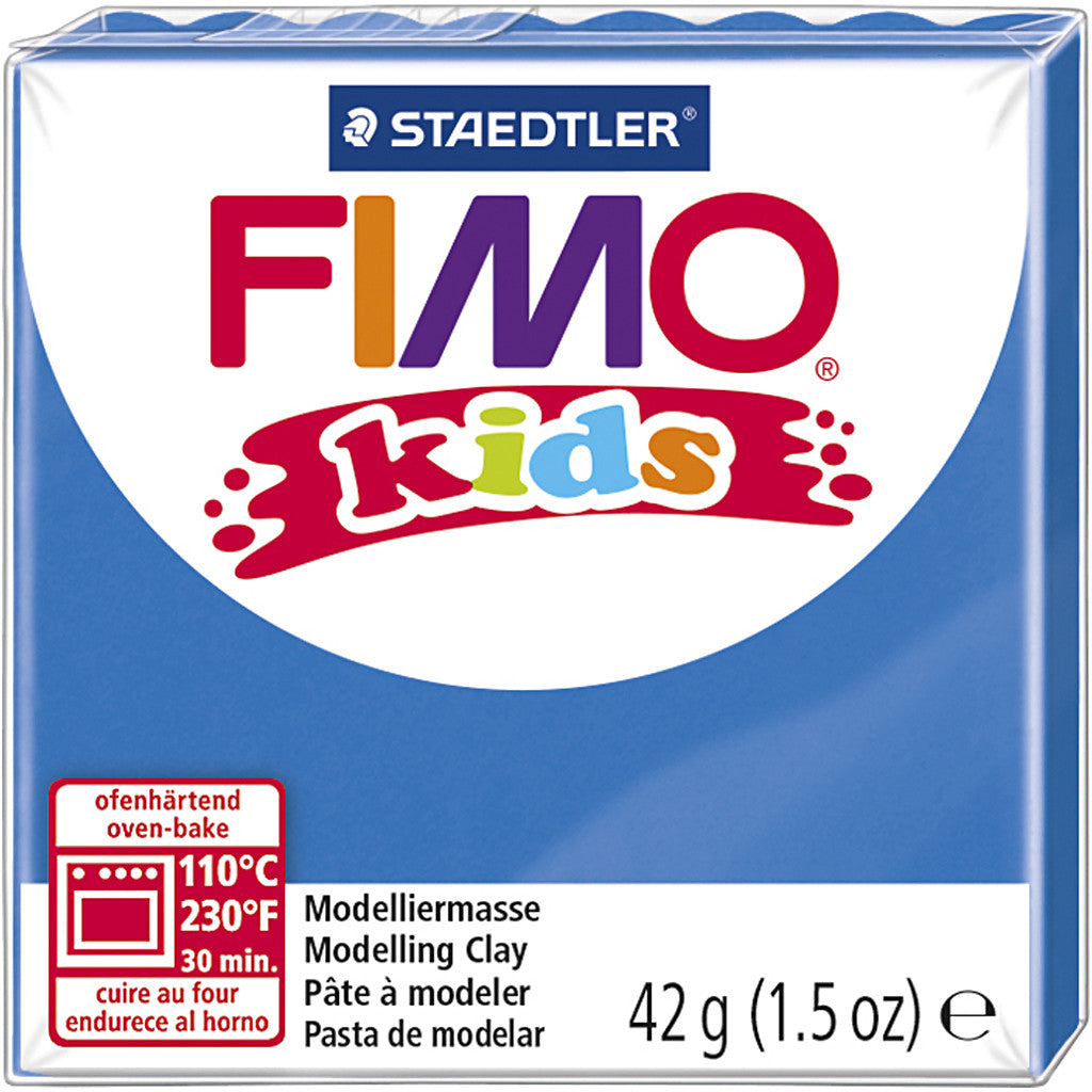 FIMO® Kids Clay, Blau, 42 g/ 1 Pck [HOB-78525]