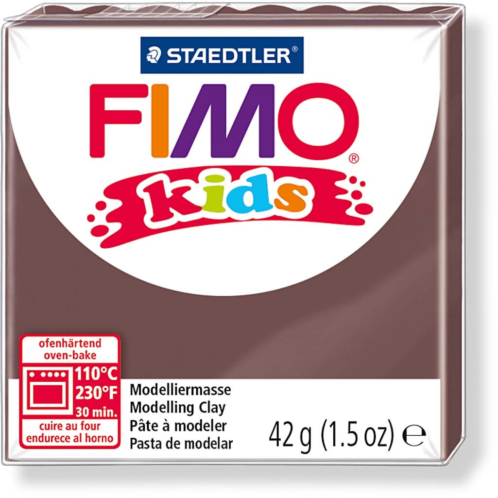 FIMO® Kids Clay, Braun, 42 g/ 1 Pck [HOB-78532]