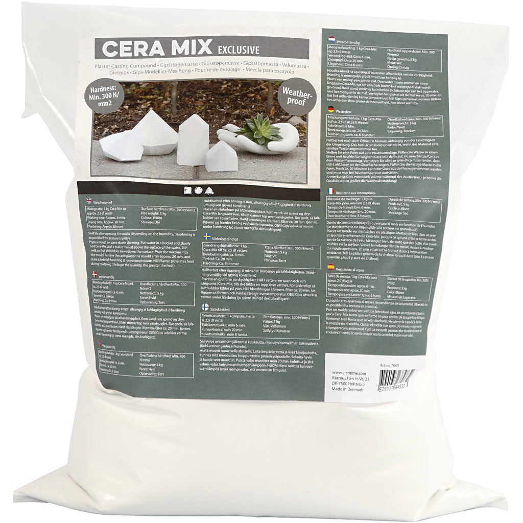Cera-Mix Gießmasse "Exklusiv", Weiß, 5 kg/ 1 Pck [HOB-78605]