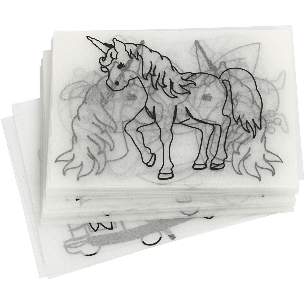 Plastikschrumpfplatten mit Motiven, Blatt 10,5x14,5 cm, Dicke 0,3 mm, 36 Bl./ 1 Pck [HOB-79072]