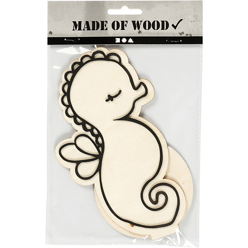 Deko-Figur, Seepferdchen, H 18 cm, 1 Stk [HOB-791957]